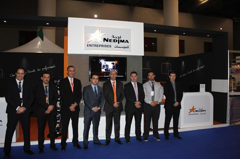 نجمة تشارك في صالون البناء بوهران