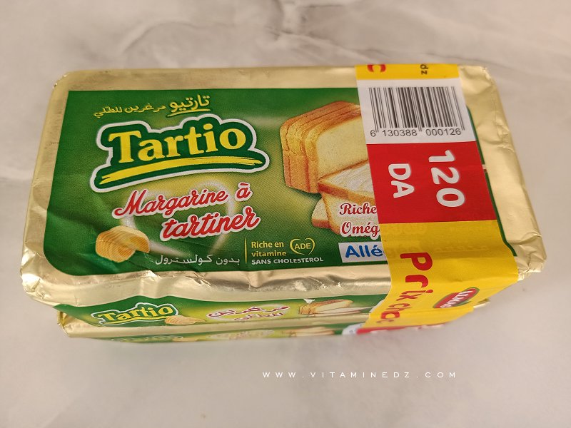 Votre avis sur la margarine à tartiner Tartio رأيك في تارتيو مارغرين للطلي
