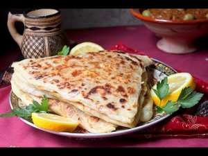 recette de mhajeb facile triangulaire