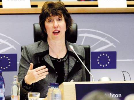 Catherine Ashton demain à Alger                                    Elle signera trois conventions de coopération