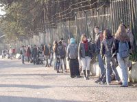 A l'appel du cnapest                                    La majorité des lycées paralysés