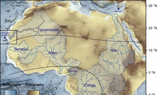 Il y a 5000 ans: le Sahara algérien abritait un gigantesque fleuve