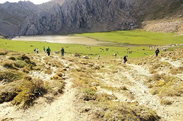 Algérie (Parc national du Djurdjura) - LES ORDURES DÉGRADENT LA BEAUTÉ DU SITE: Tikjda, loin de l’image d’épinal