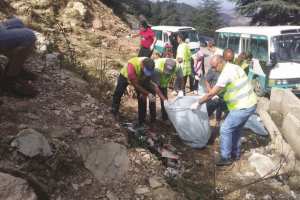 Boghni (Tizi Ouzou) - NETTOYAGE DE LA FORÊT DE TALA GUILEF : Plus de 10 tonnes de déchets ramassées