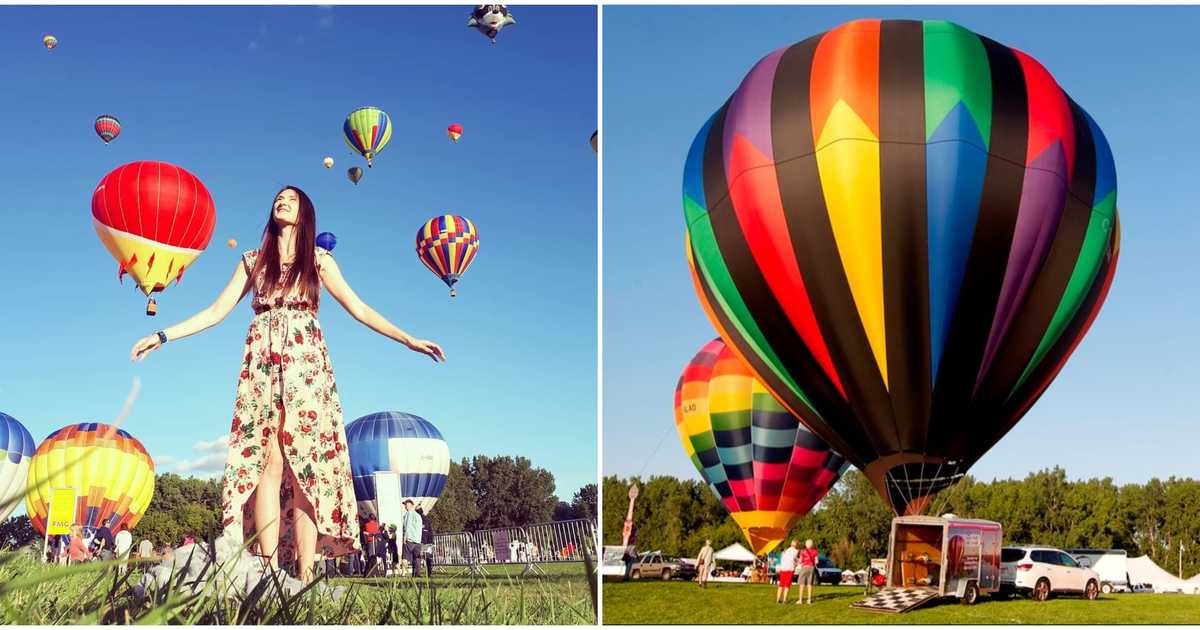 مهرجان المناطيد الملونة