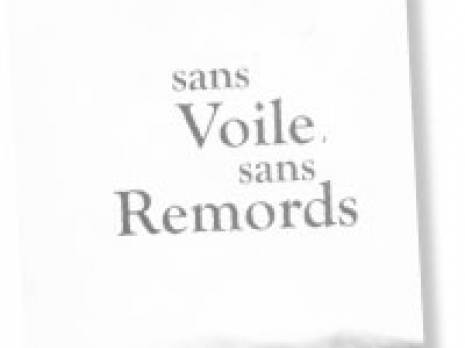 Une tragédie humaine                                    Parution. Sans Voile sans Remords, de Leïla Aslaoui Hemmadi