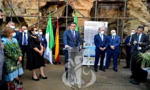 Le président du Gouvernement espagnol effectue une visite à la grotte de Cervantès à Alger