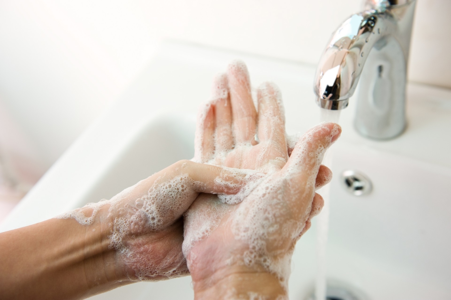 Lavage de mains : le peuple se relâchent