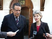 Entretien à Alger entre M. Khaldi et Mme Bokova