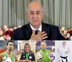 Les Sportifs portent leur soutien au président Abdelmadjid Tebboune