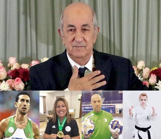 Les Sportifs portent leur soutien au président Abdelmadjid Tebboune