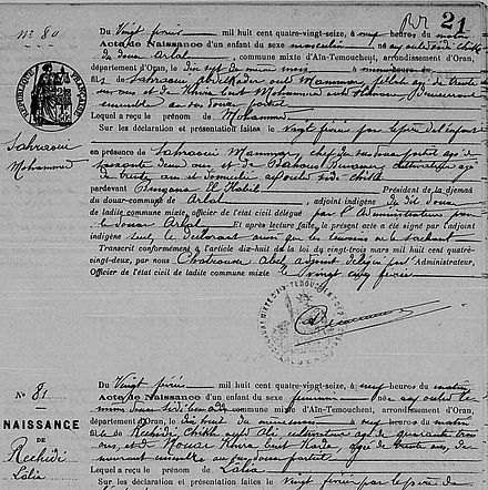 Qui es-tu ? J’ai été dit. De la destruction de la filiation dans l’Etat civil d’Algérie ou éléments d’un onomacide sémantique