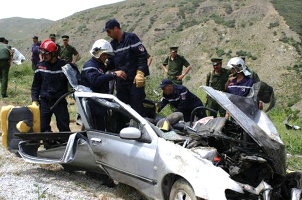 Sidi Abed (Tissemsilt) - Un mort et deux blessés dans un accident de la route