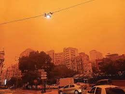 Oran - Le vent du sud y a soufflé vendredi: Ambiance apocalyptique