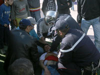 بعد اشتباكات بين أنصار فريقي جيلالي بن عمار والرحوية بتيارت.. 15 جريحا بينهم لاعبين في وضعية حرجة