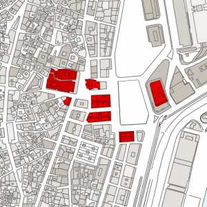 La place des Martyrs et la place Ben Badis