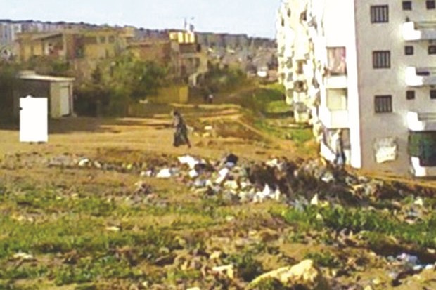 Tiaret - LES HABITANTS DE LA CITÉ DES 136-LOGEMENTS RÉVOLTÉS: Des espaces verts complètement dénaturés