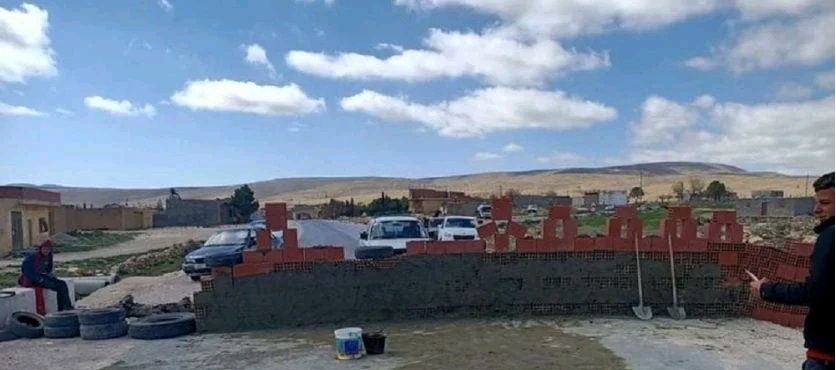 une manière assez insolite de protester à khenchela