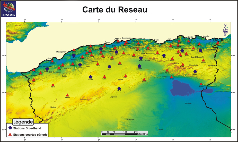 zones sismique nationale