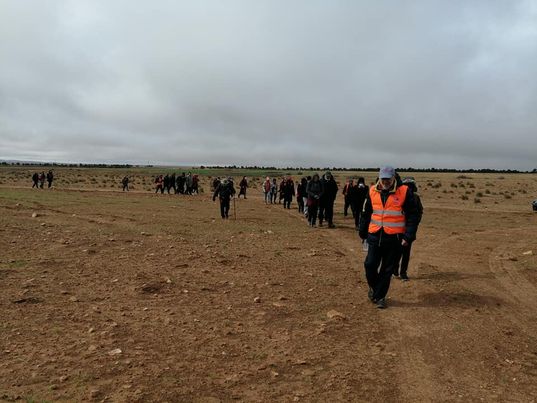 Bouihi (Tlemcen) - Fête de la victoire: La randonnée thématique sur le tracé de la ligne Morice, une réussite