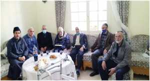 وفد من شعبة تلمسان في زيارة وفاء لأحد أعلام دار الحديث