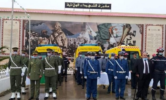 Fête de la victoire: réinhumation des restes de six martyrs à Tlemcen