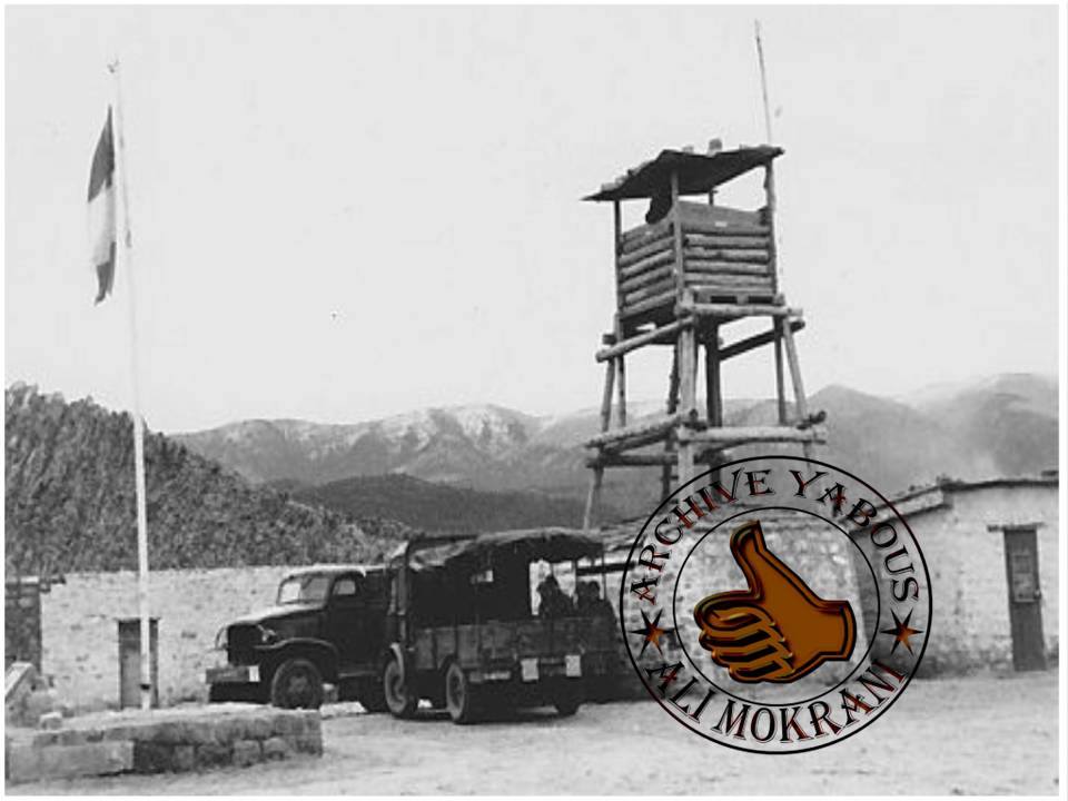 بناء المركز العسكري بيابوس المعروف براس الهنشير.