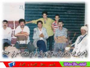 صورة تذكارية بمناسبة حفل زفاف مراد مقراني بخنشلة