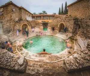 تم اليوم إفتتاح المركب الحموي حمام الصالحين #خنشلة