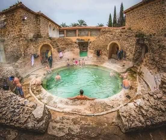 تم اليوم إفتتاح المركب الحموي حمام الصالحين #خنشلة