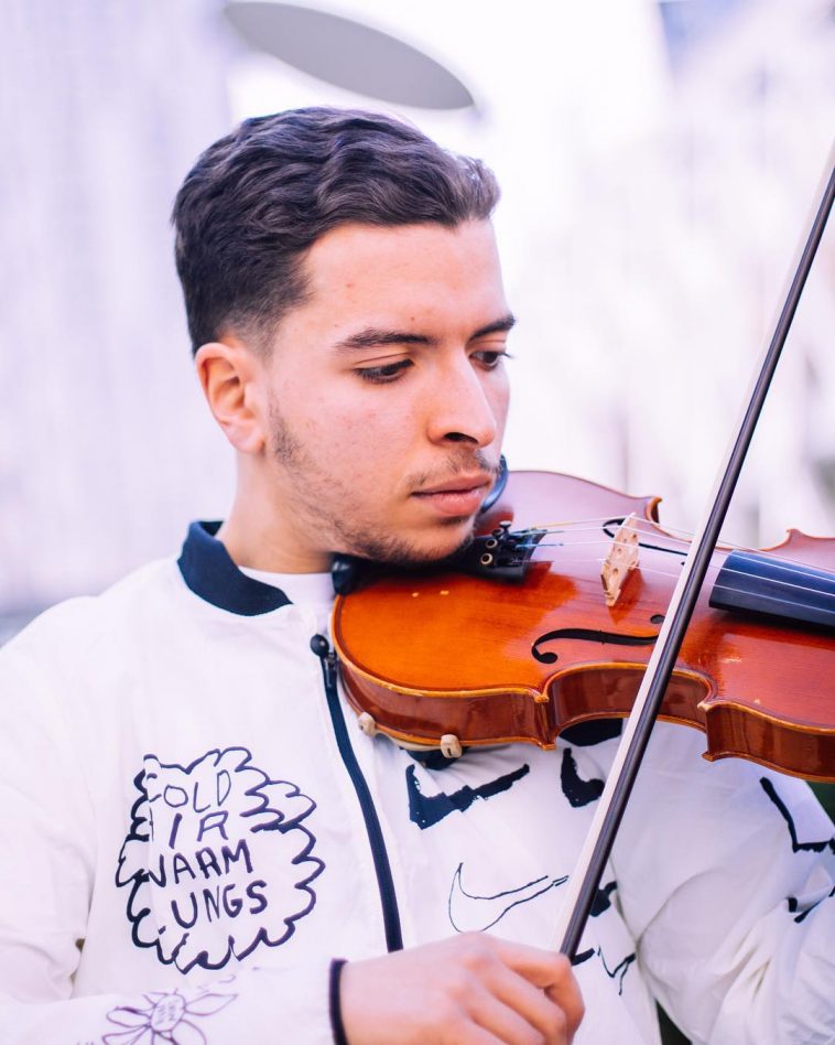 Amine D1, jeune virtuose qui joue du rap au violon