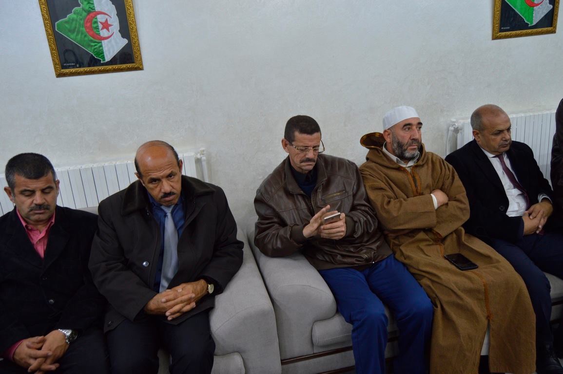 الشيخ مسعود شيرمسال امام مسجد ابن باديس خنشلة.