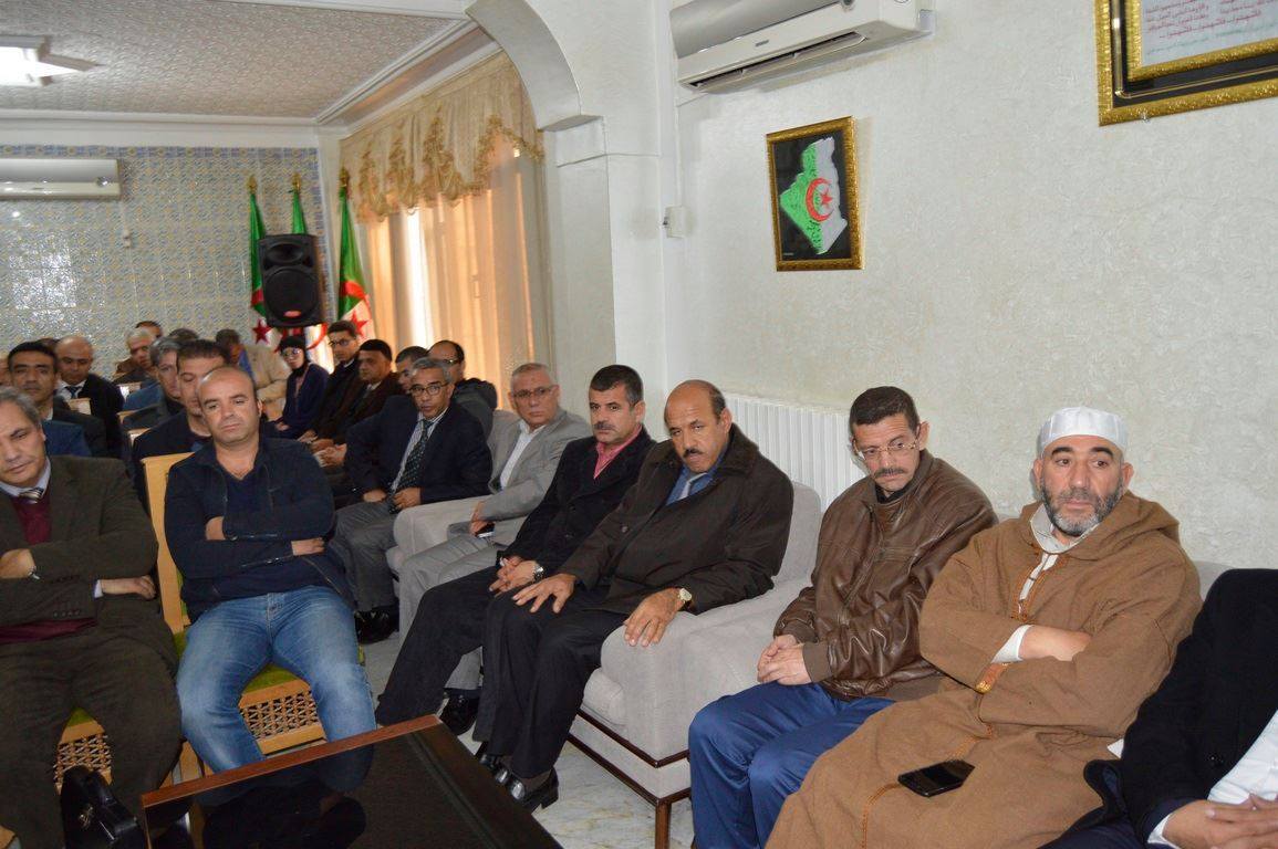 الشيخ مسعود شيرمسال امام مسجد ابن باديس خنشلة.