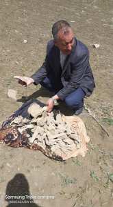 العثورعلى قبر للشهيدين يعود الى 1958 .