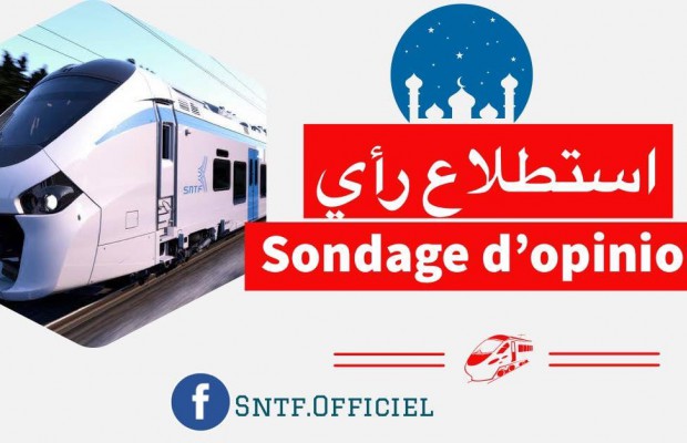 Algérie - Transport ferroviaire: Un sondage d'opinion lancé par la SNTF
