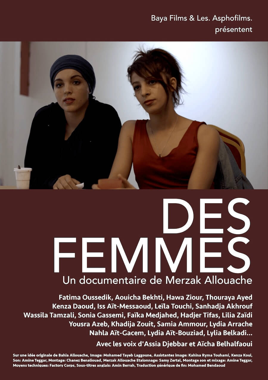 Projection du documentaire “Des Femmes” de Merzak Allouache