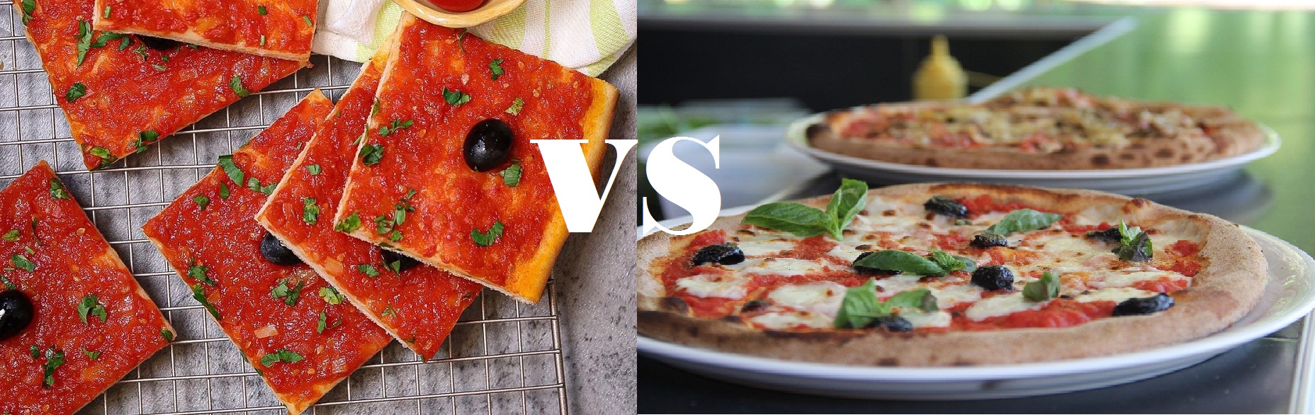 Le match : pizza carrée algérienne ou pizza napolitaine ?