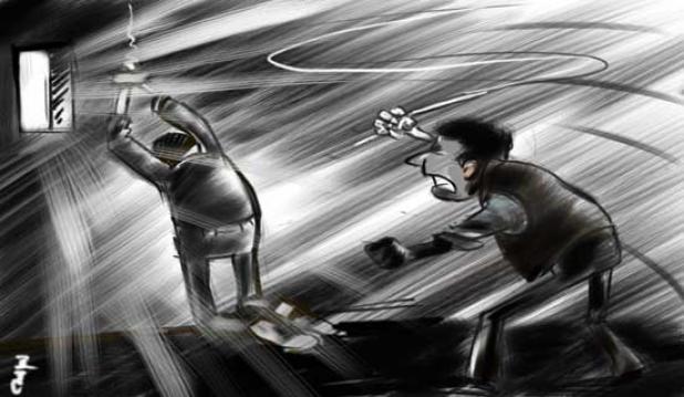 أب يضرب ابنه حتى الموت ببسكرة                                    كبّله بأسلاك كهربائية بشباك النافذة وجلده