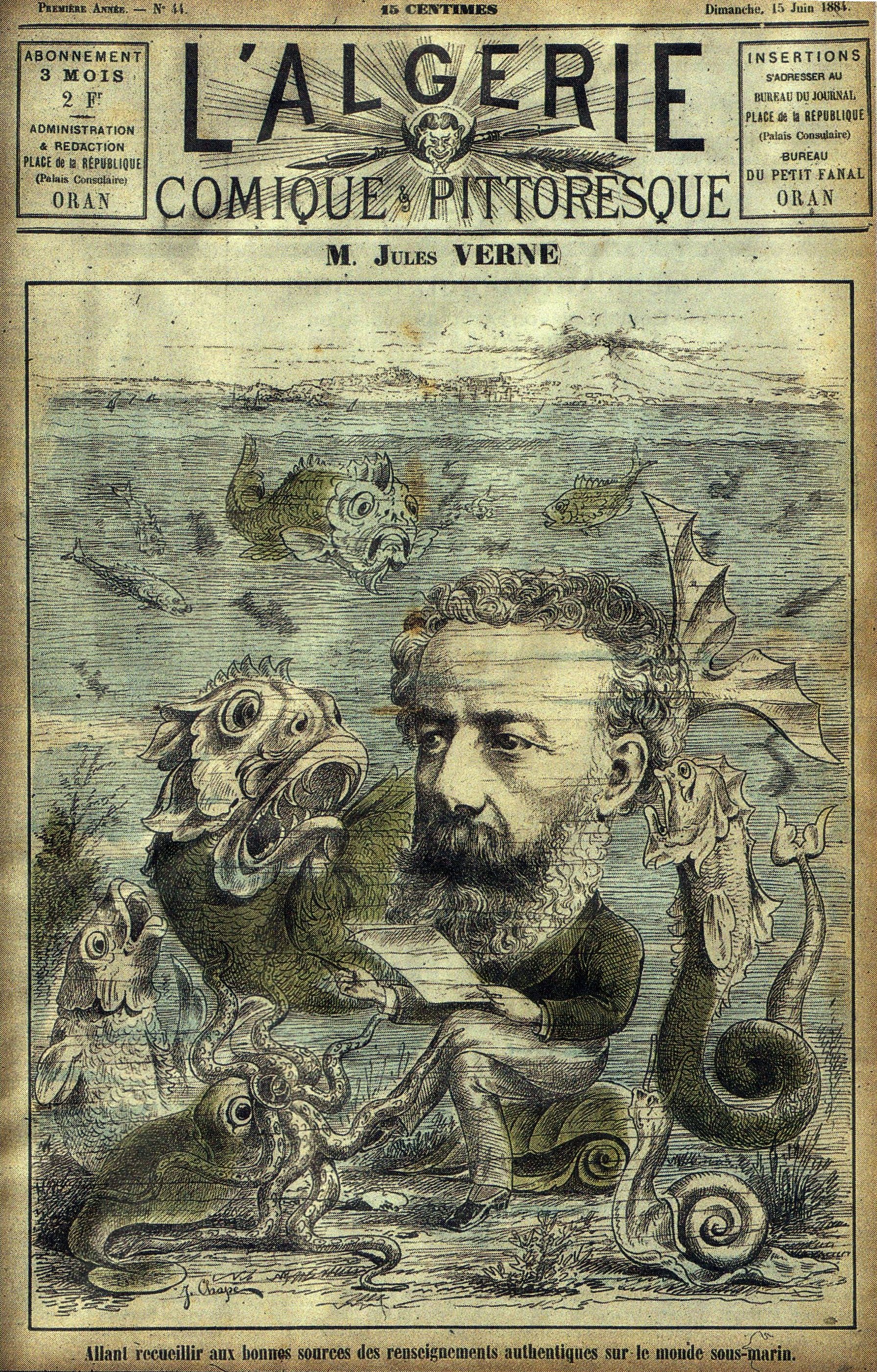 Jules Verne et l'Algérie
