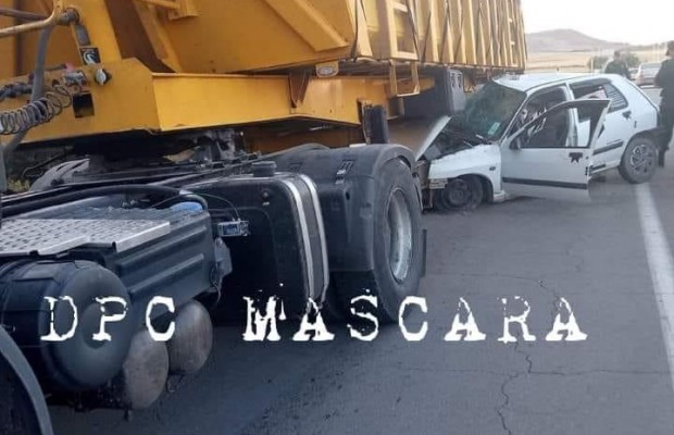 Frouha (Mascara) - Deux morts et deux blessés dans un accident de la route