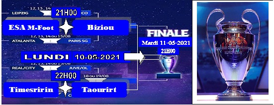 FINALISTE DU TOURNOI DE FOOTBALL ORGANISE EN HOMMAGE : BALIT Hocine du : 13-04-2021 au : 12-05-2021 Espérance Sportive Amalou béjaia