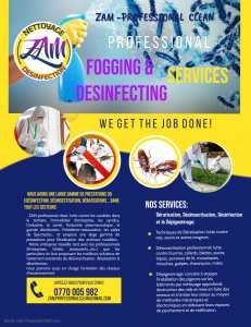 Dératisation, désinsectisation, désinfection et dépigeonnage