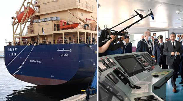 Djerad inaugure le navire 