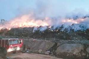 Hassi Bounif (Oran) - Un nouvel incendie au Centre d'enfouissement technique (CET)