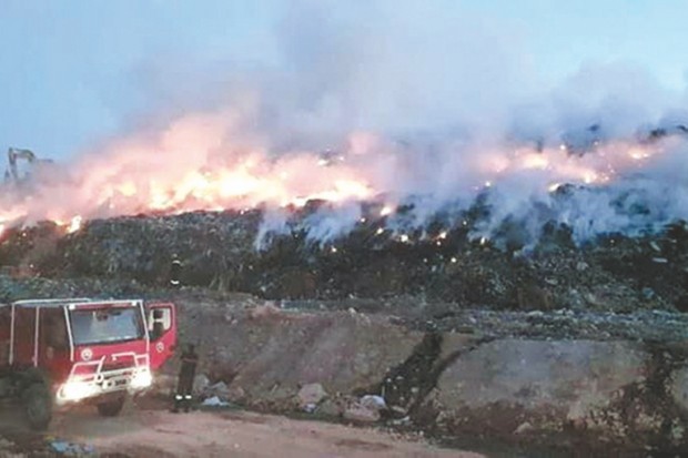 Hassi Bounif (Oran) - Un nouvel incendie au Centre d'enfouissement technique (CET)
