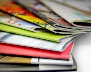 What is saddle stitch binding?