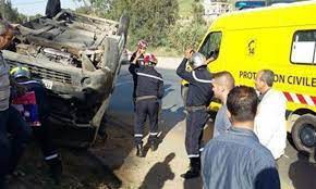 Beni-Aziz (Sétif) - Une voiture tombe dans un ravin