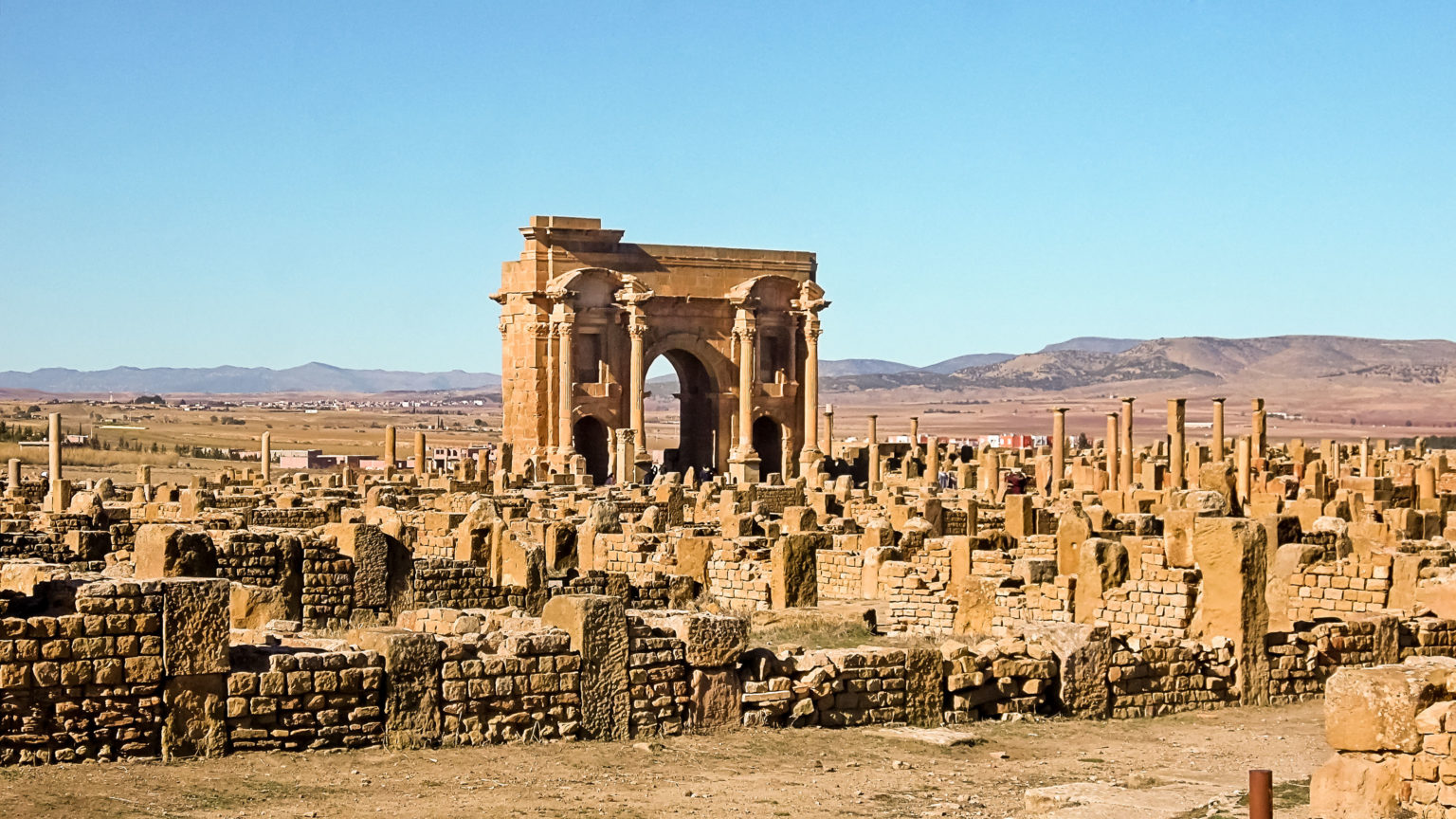 Timgad, La cité romaine d’Afrique