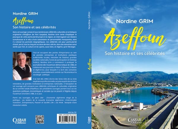 Publication d’un nouveau livre de Nordine Grim: 'Azeffoun, son histoire et ses célébrités'