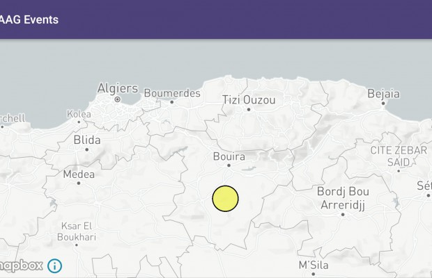 El Hachimia (Bouira) - Séisme: Une secousse de magnitude 3,2 enregistrée